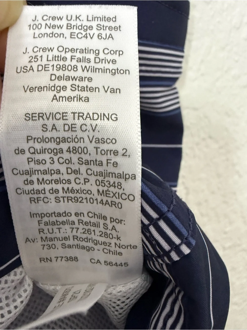 J. Crew crew men